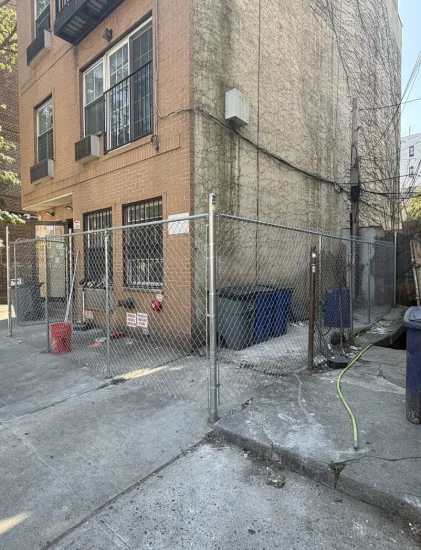 Steel fence